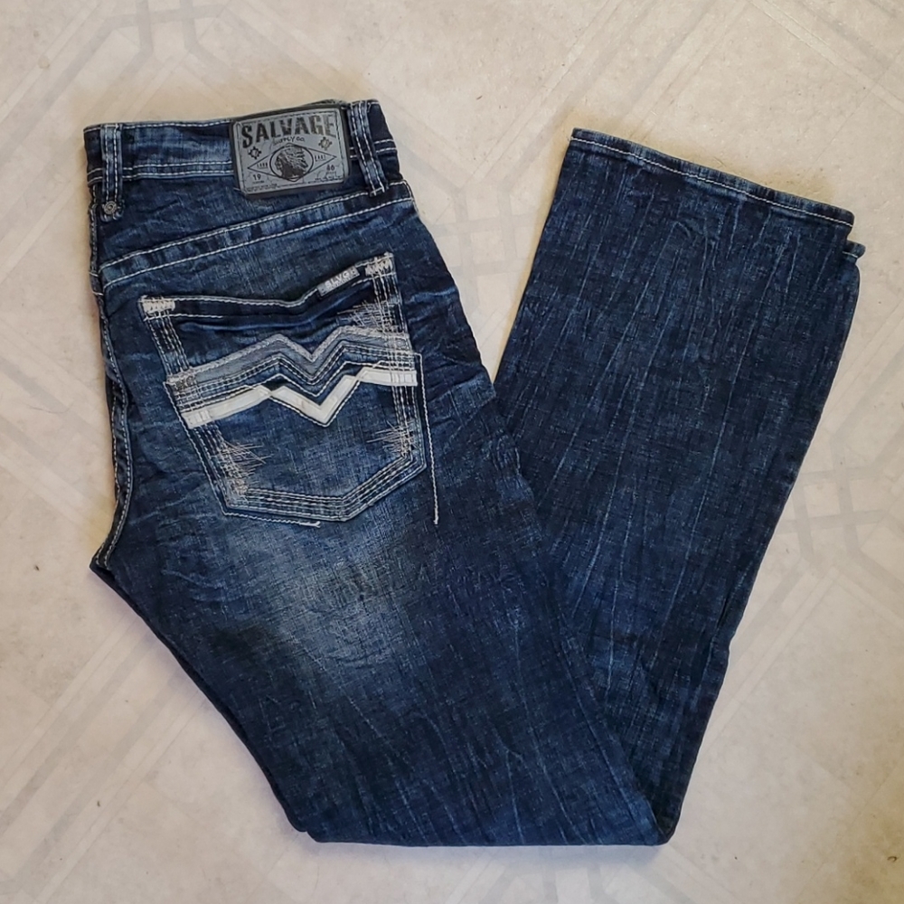 Salvage Mayhem Straight 32Long